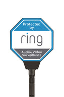 Solar Security Sign